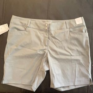 Adidas Women's 7" Club Shorts Gray Size 14 NWT